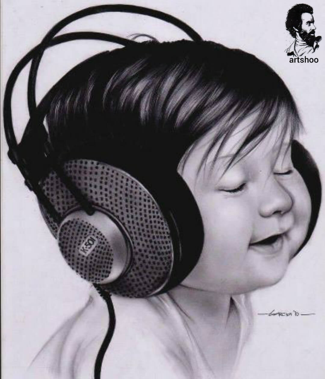 آموزش نقاشی سیاه قلم